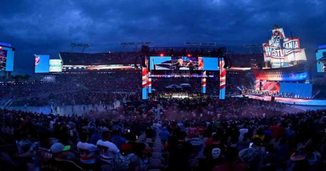 WWE anuncia que tuvieron una asistencia redonda en la noche uno de WrestleMania 37