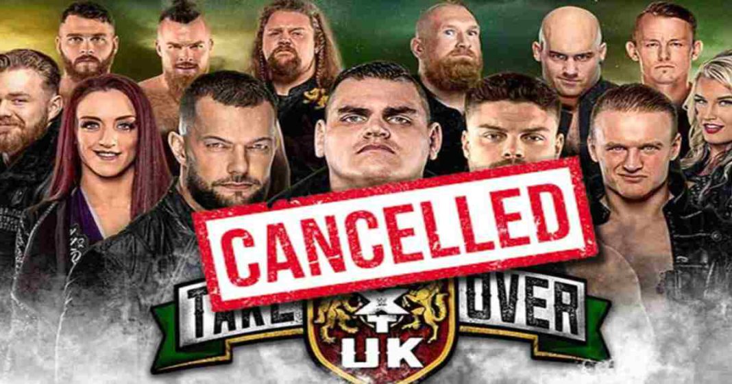 WWE cancela el evento de NXT UK TakeOver: Dublin