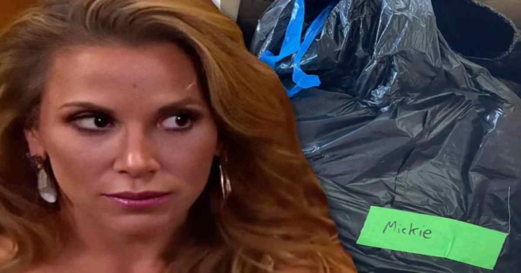 WWE le envia a Mickie James una bolsa de basura como 