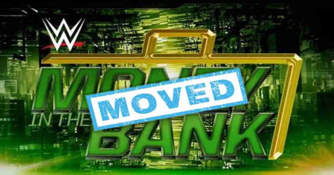 WWE movio la fecha para el PPV Money In The Bank 2021
