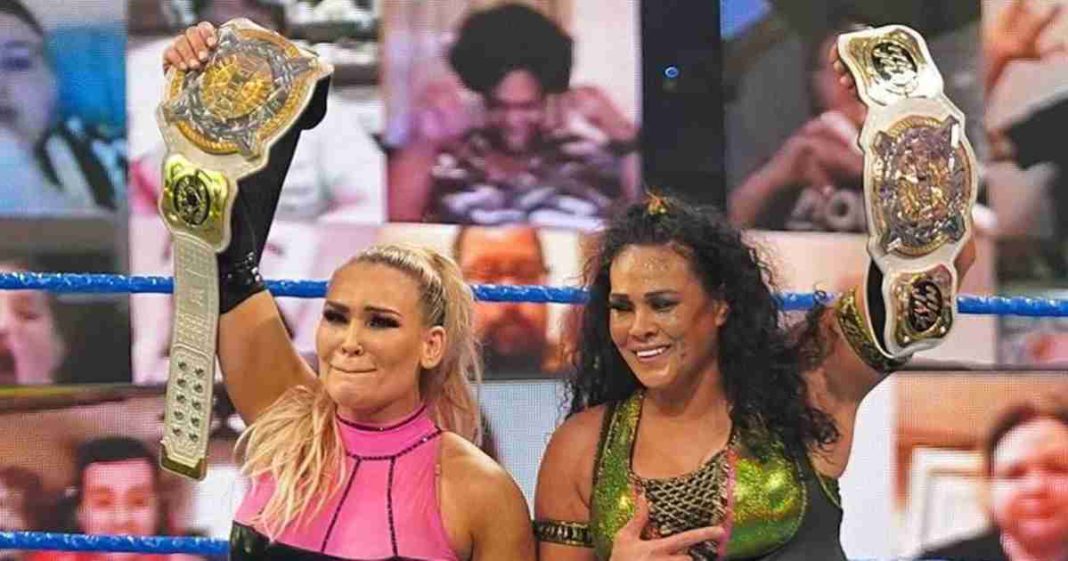 Natalya y Tamina son las nuevas campeonas femeninas en parejas de la WWE