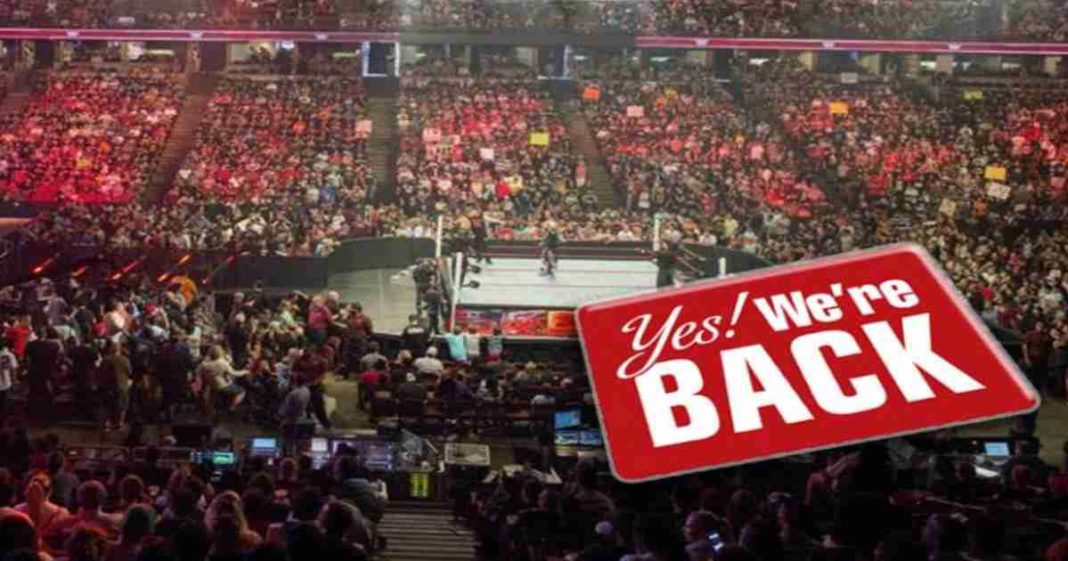 Oficial: WWE vuelve a las giras a partir del 16 de julio