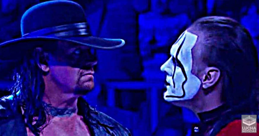 Sting se pregunta si Undertaker canceló una posible lucha entre ellos