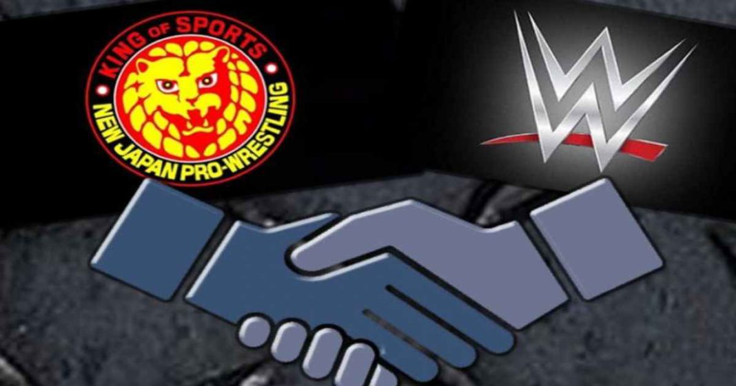 WWE y NJPW en platicas para una posible alianza