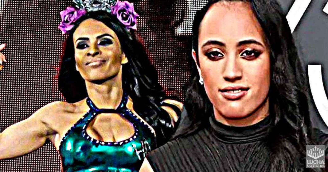 Zelina Vega filmó material con hija de The Rock para WWE