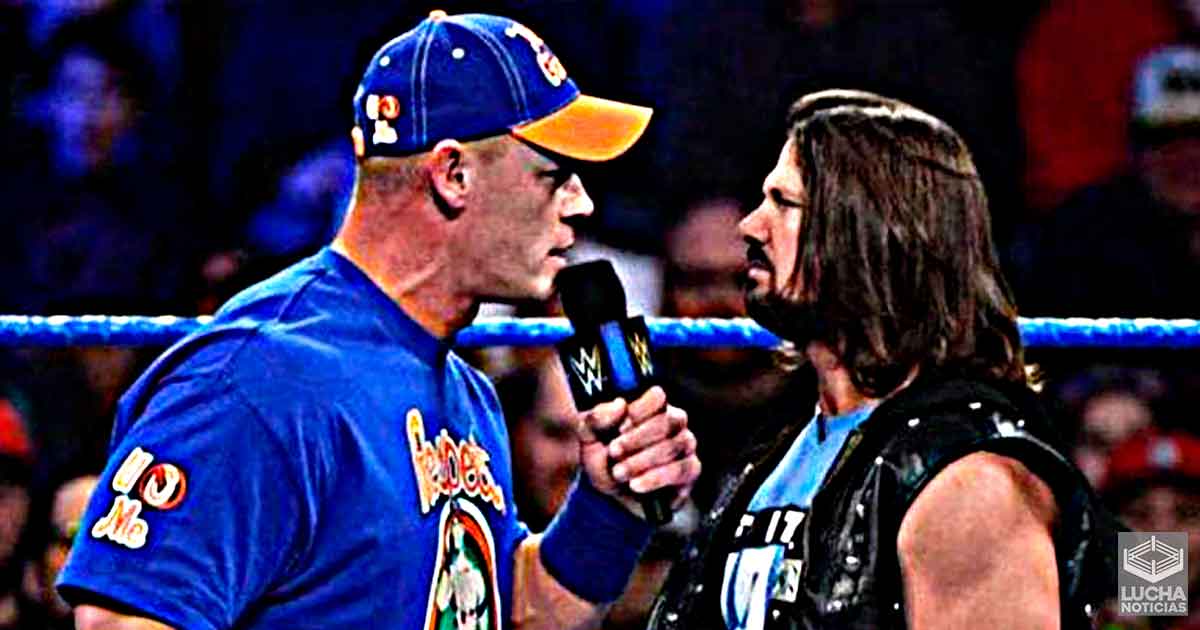 WWE RAW 304 DESDE EL ESTADIO OLIMPICO FELIX SANCHEZ, REPUBLICA DOMINICANA AJ-Styles-afirma-que-aprendio-mucho-de-John-Cena