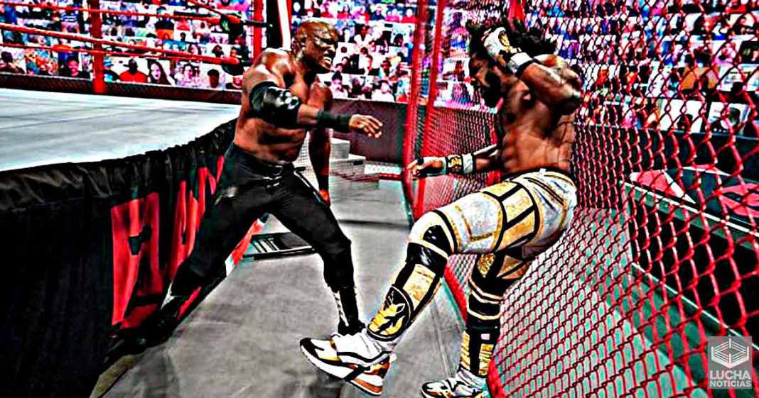 Razón por la que Xavier Woods enfrentó a Bobby Lashley dentro de la Celda Infernal en WWE RAW