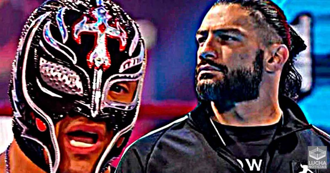 WWE planea enfrentar a Rey Mysterio y Roman Reigns en Hell In A Cell