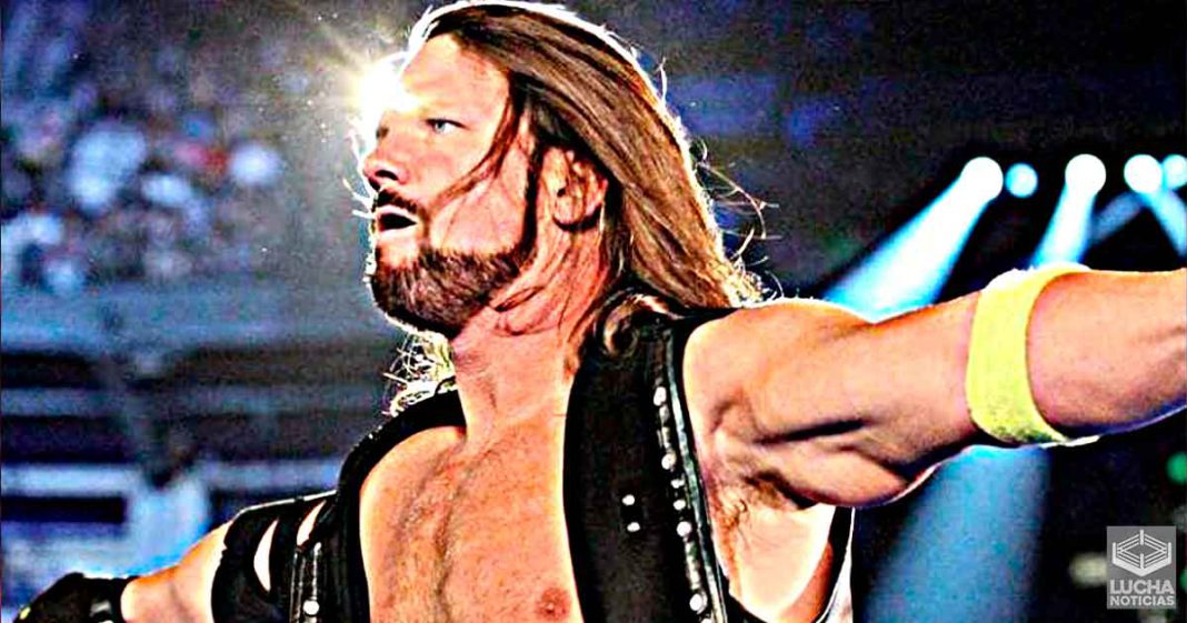 AJ Styles molesto por el trato que recibe en WWE RAW