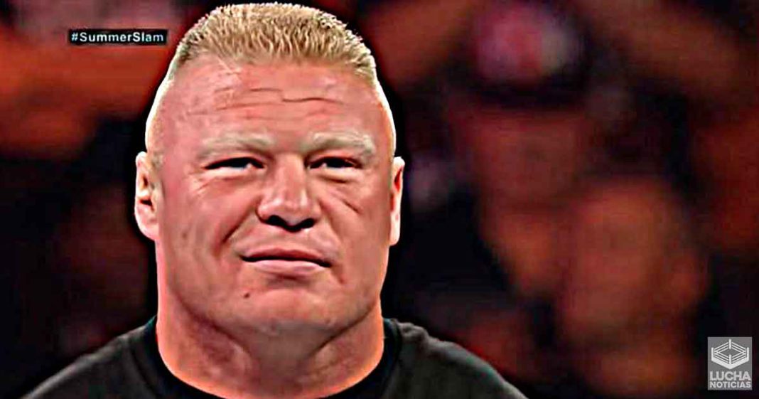 Brock Lesnar lastimó de verdad estrella de la WWE en una lucha