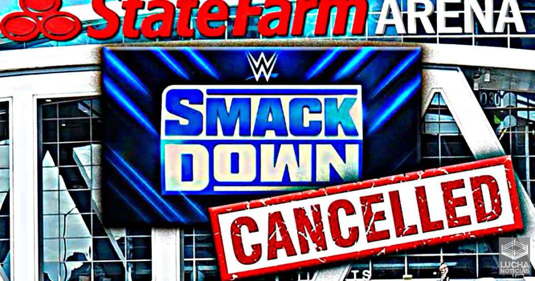 Las grabaciones de WWE SmackDown son canceladas