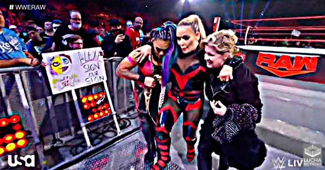 Natalya sufre terrible lesión durante WWE RAW