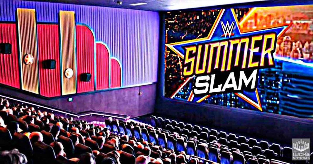 SummerSlam será transmitido en Salas de Cine