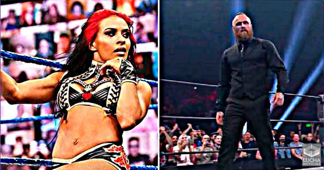 Zelina Vega reacciona al debut de Aleister Black en AEW