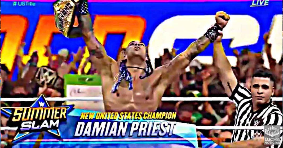 Damian Priest es el nuevo Campeón de los Estados Unidos en WWE SummerSlam