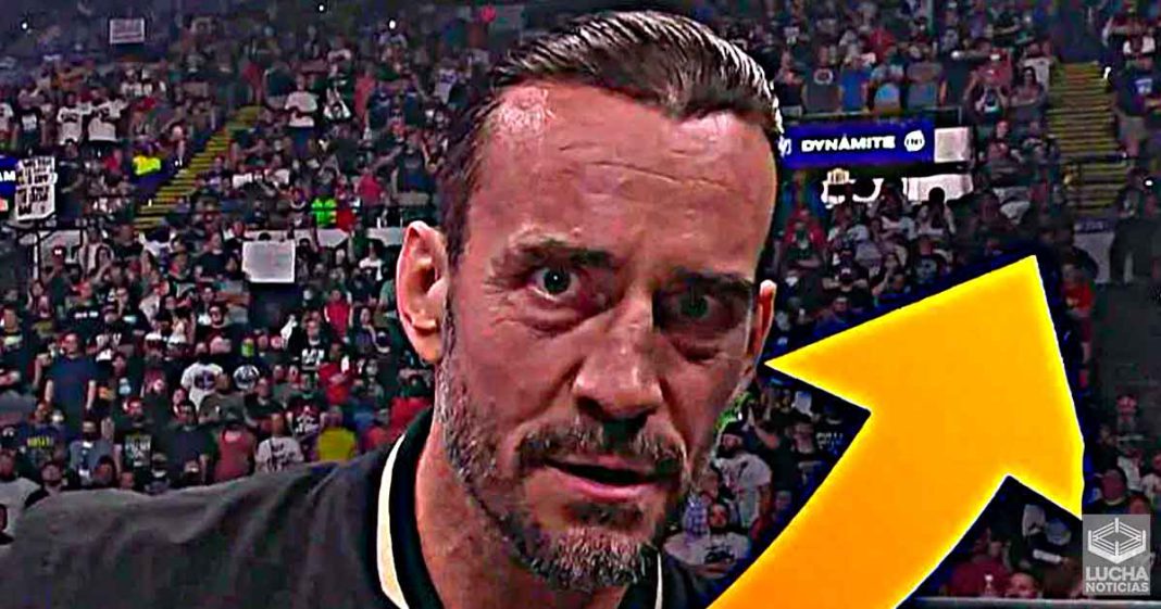 El debut de CM Punk en AEW Dynamite atrajo 1.1 millón de espectadores