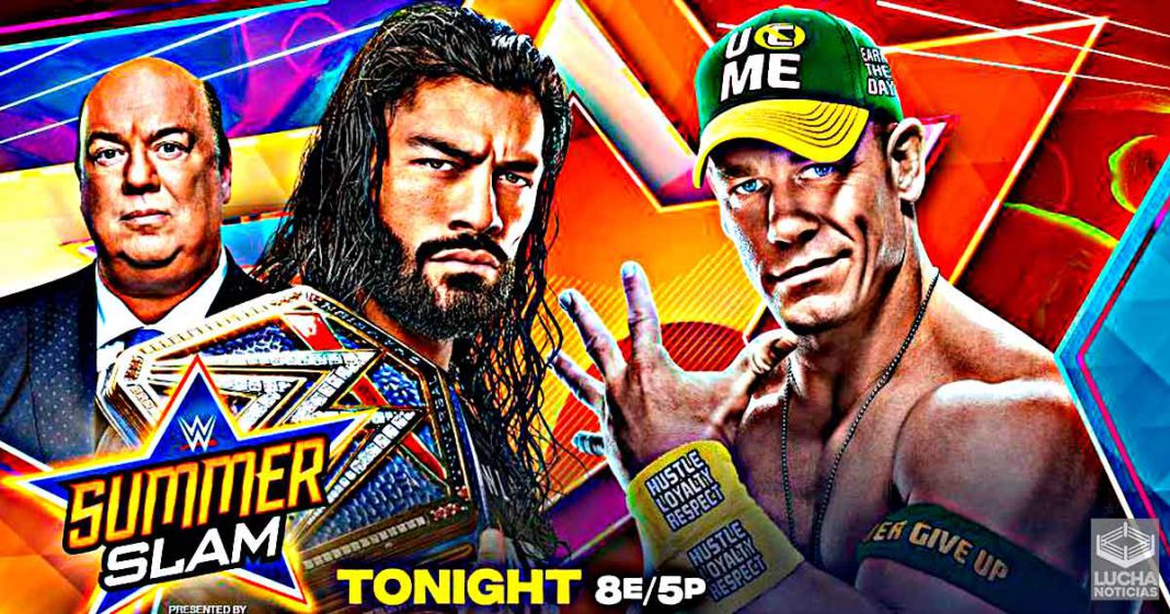 WWE SummerSlam en vivo, Cobertura y Resultados 21 de agosto