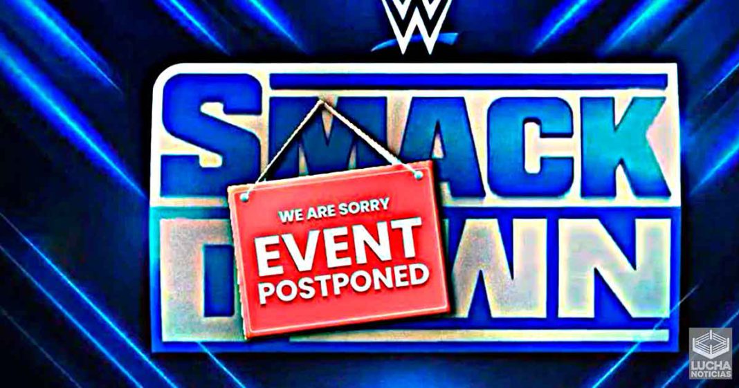 WWE pospone el evento de SmackDown programado para Octubre