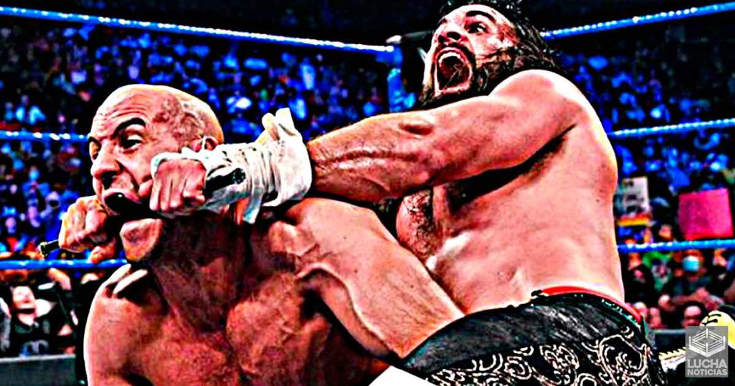 Cesaro sufre esguince cervical trás el ataque de Seth Rollins en SmackDown