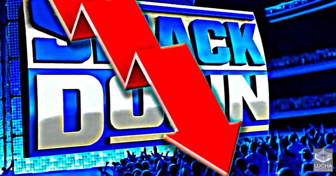 Los ratings de WWE SmackDown bajan mucho previo a Extreme Rules