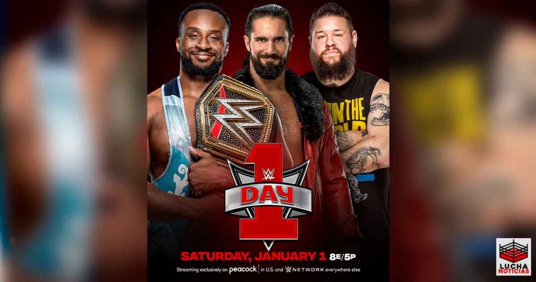 Triple amenaza por el Campeonato de WWE Big E vs Seth Rollins vs Kevin Owens en Day One