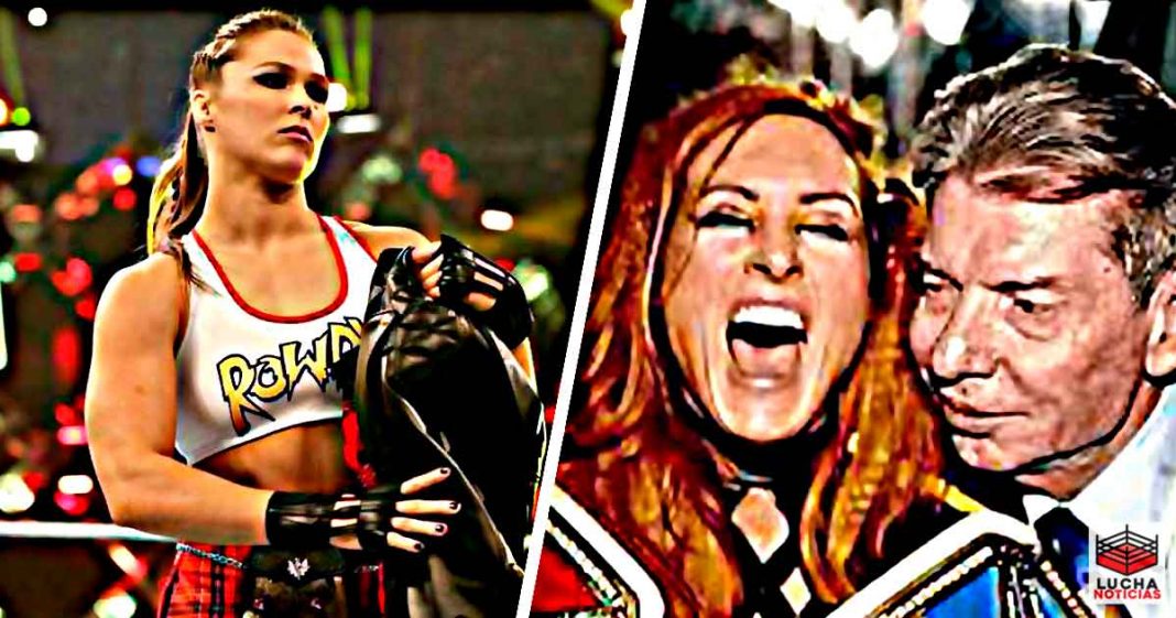 WWE Noticias: Ex campeona molesta con Ronda Rousey, Becky Lynch y la reacción de Vince y más