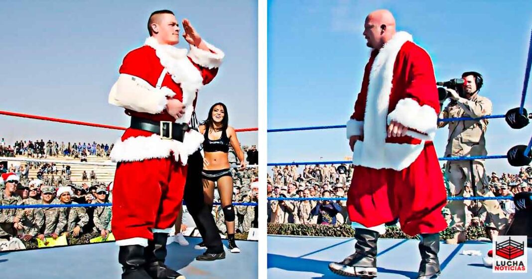 5 superestrellas de la WWE que se disfrazaron de Santa Claus