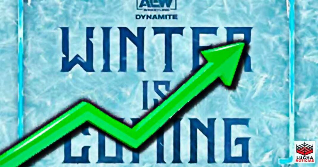 AEW Dynamite Winter is Coming aumente mucho sus ratings
