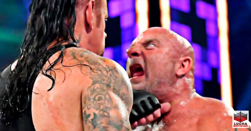 Goldberg tenía una conmoción cerebral durante su lucha con Undertaker