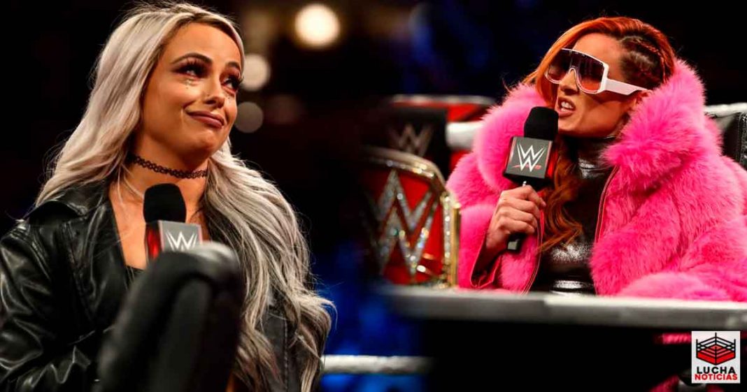 Posible spoiler para Becky Lynch vs Liv Morgan por el Campeonato Femenil de RAW