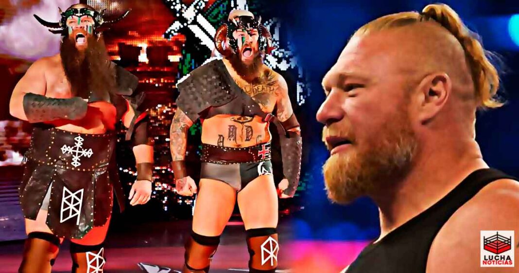 WWE quería juntar a Brock Lesnar con The Viking Raiders