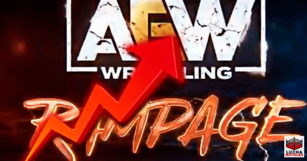 AEW Rampage supera los 600k de espectadores en TV