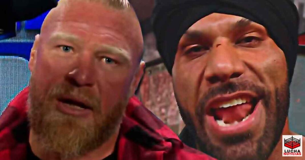 Brock Lesnar se rehuso a trabajar con Jinder Mahal