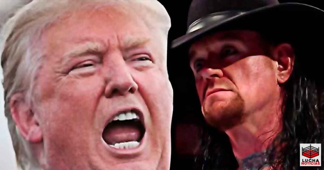 Donald Trump indigna al utilizar la música de Undertaker para atacar a Joe Biden