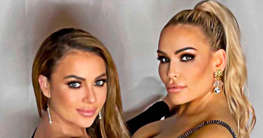 Natalya y su hermana Jenny son compañeras del crimen en sensual foto