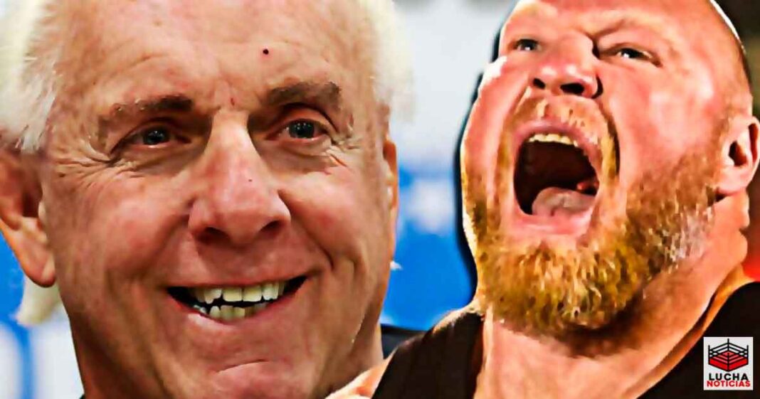 Ric Flair defiende el salario millonario de Brock Lesnar en WWE