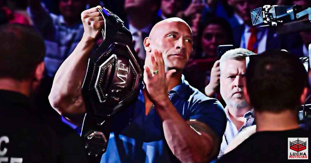 The Rock anuncia alianza histórica con UFC