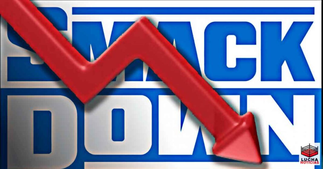 WWE SmackDown baja sus ratings esta semana