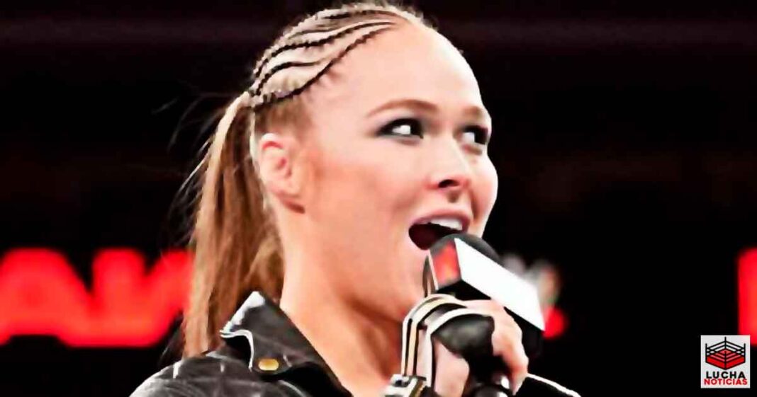 WWE hace todo lo posible para que Ronda Rousey esté en Royal Rumble