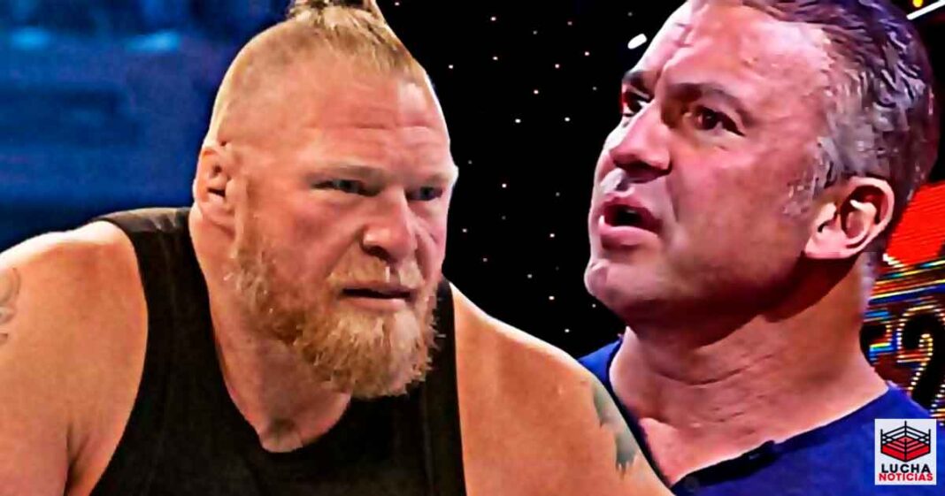 Brock Lesnar no estaba contento con los planes de Shane McMahon antes de Royal Rumble