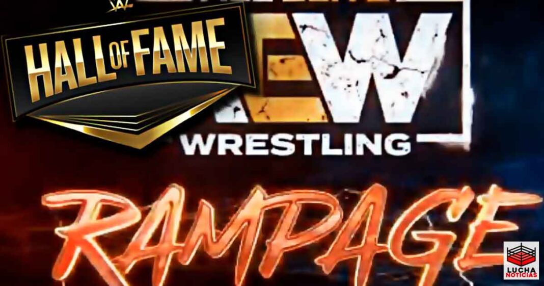 El WWE Hall Of Fame competirá contra AEW Rampage