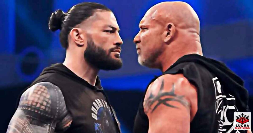 Goldberg se quedará en WWE si vence a Roman Reigns en Elimination Chamber