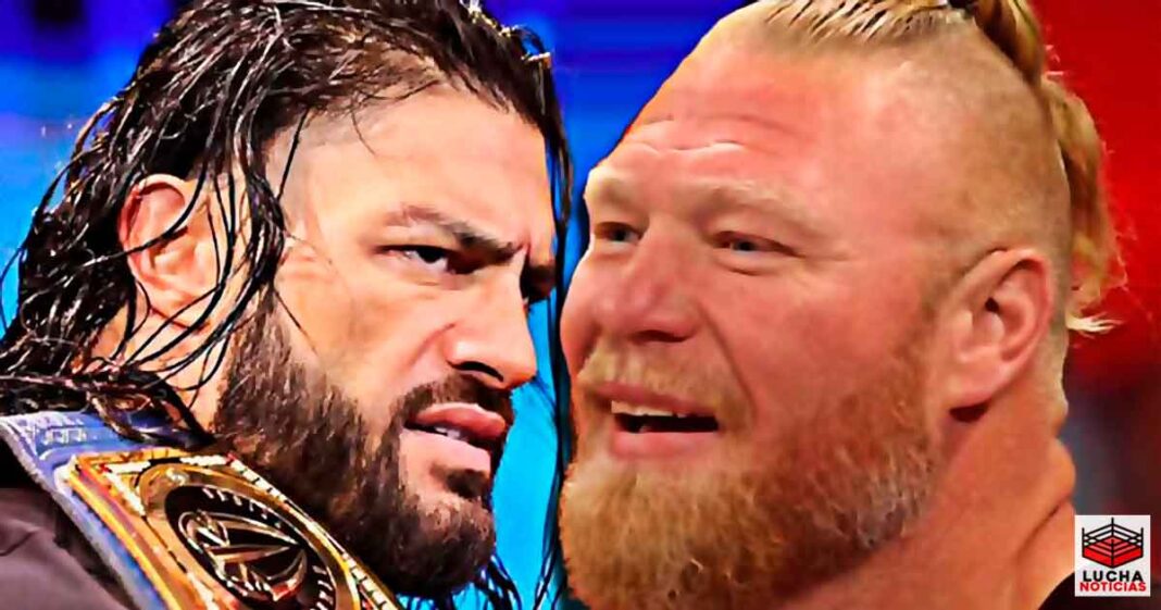 Planes para la lucha de Brock Lesnar y Roman Reigns en WrestleMania