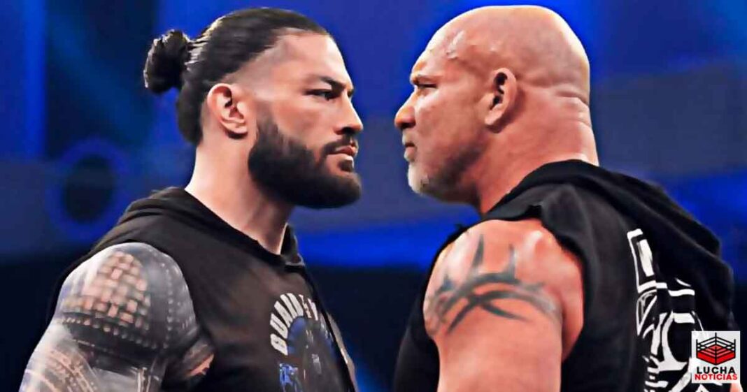Roman Reigns vs Goldberg podría ocurrir en Elimination Chamber