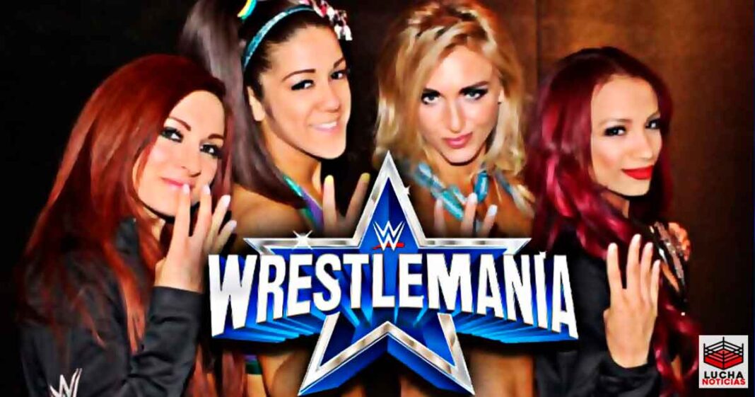 WWE nunca consideró una gran lucha para las 4 Horsewomen en WrestleMania 38