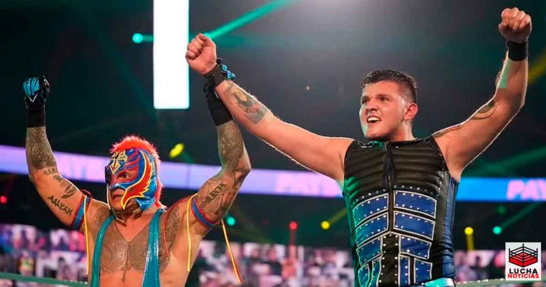 Dominik Mysterio sale victorioso en su debut en NXT