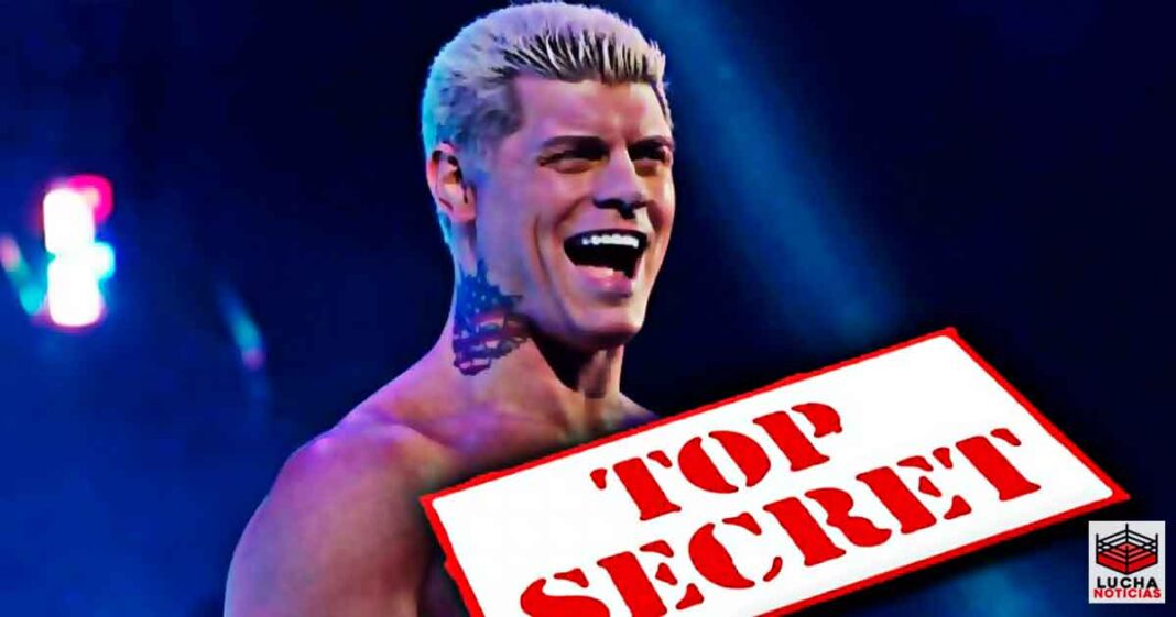 Las platicas de WWE y Cody Rhodes son mantenidas en celoso secreto
