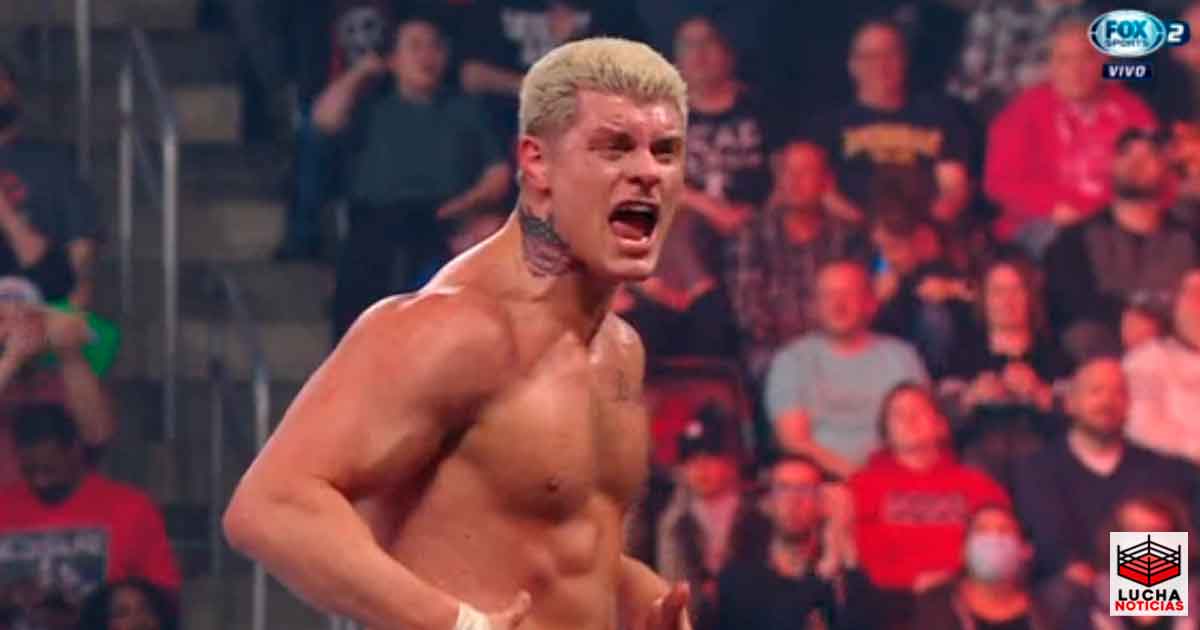 Cody Rhodes gana su primera lucha en RAW después de 6 años