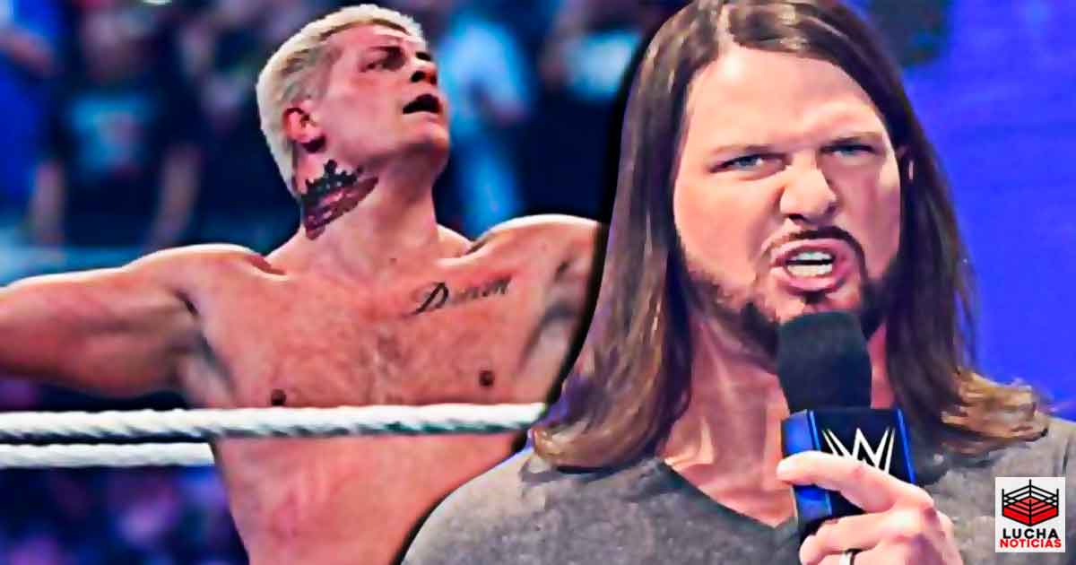 Cody Rhodes quiere enfrentarse a AJ Styles