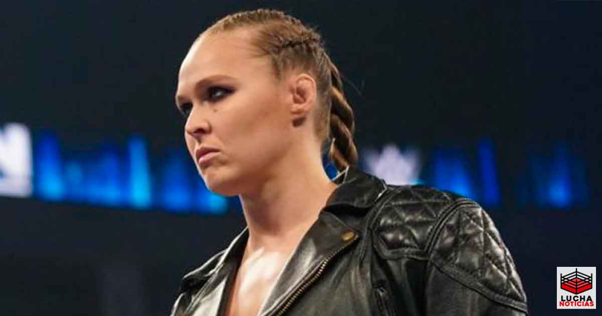 Ronda Rousey molesta por no ser el evento estelar de WrestleMania